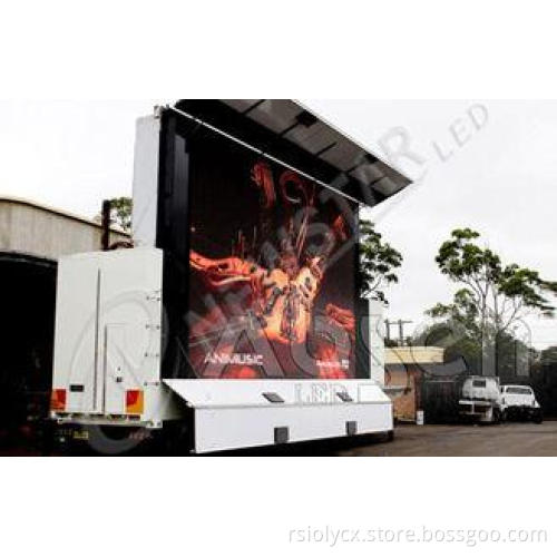 High Brightness Truck Mounted LED Screen